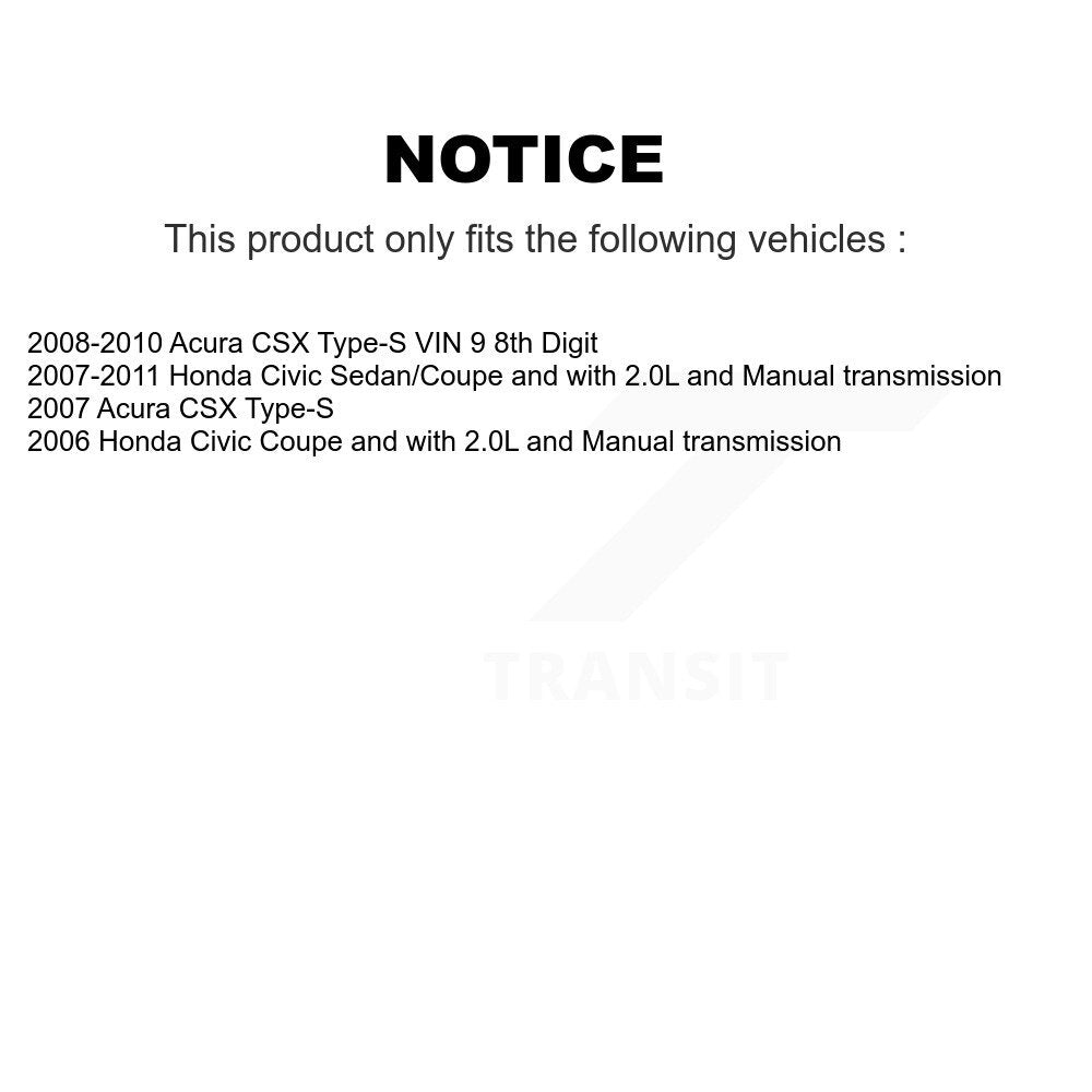 [Avant] Arbre de transmission CV pour Honda Civic Acura CSX KCV-100010