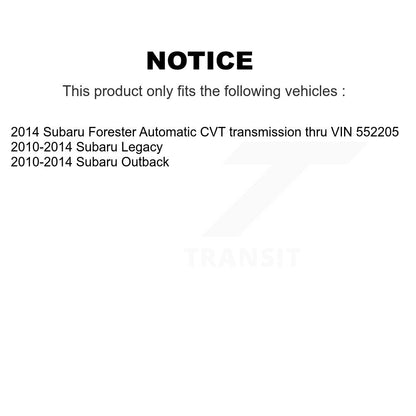 [Avant] Arbre de transmission CV pour Subaru Outback Forester Legacy KCV-100026