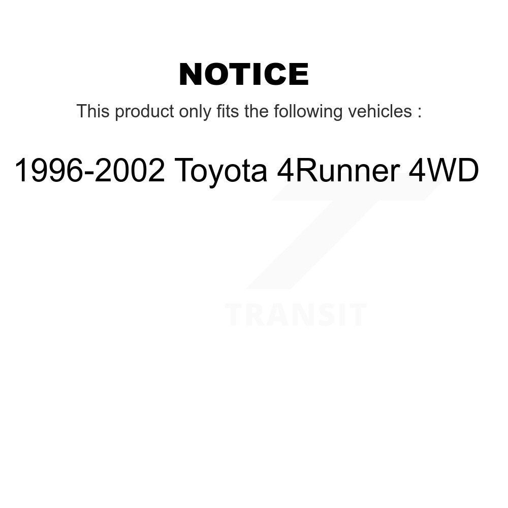 [Avant] Arbre de transmission CV pour 1996-2002 Toyota 4Runner 4WD KCV-100031