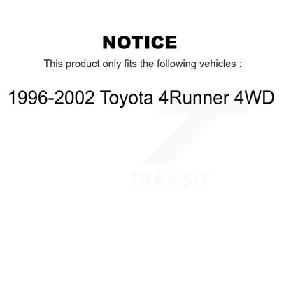 [Avant] Arbre de transmission CV pour 1996-2002 Toyota 4Runner 4WD KCV-100031
