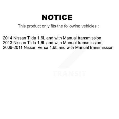 [Avant] Arbre de transmission CV pour Nissan Versa Tiida 1.6L with Manual transmission KCV-100052