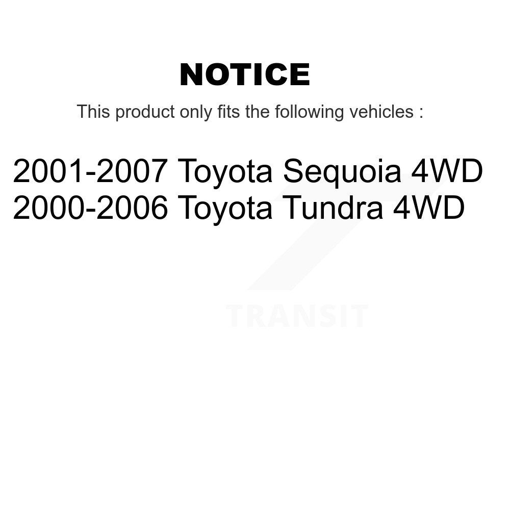 [Avant] Arbre de transmission CV pour Toyota Tundra Sequoia 4WD KCV-100086