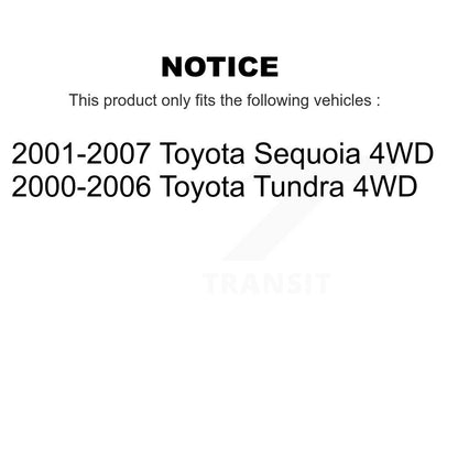 [Avant] Arbre de transmission CV pour Toyota Tundra Sequoia 4WD KCV-100086
