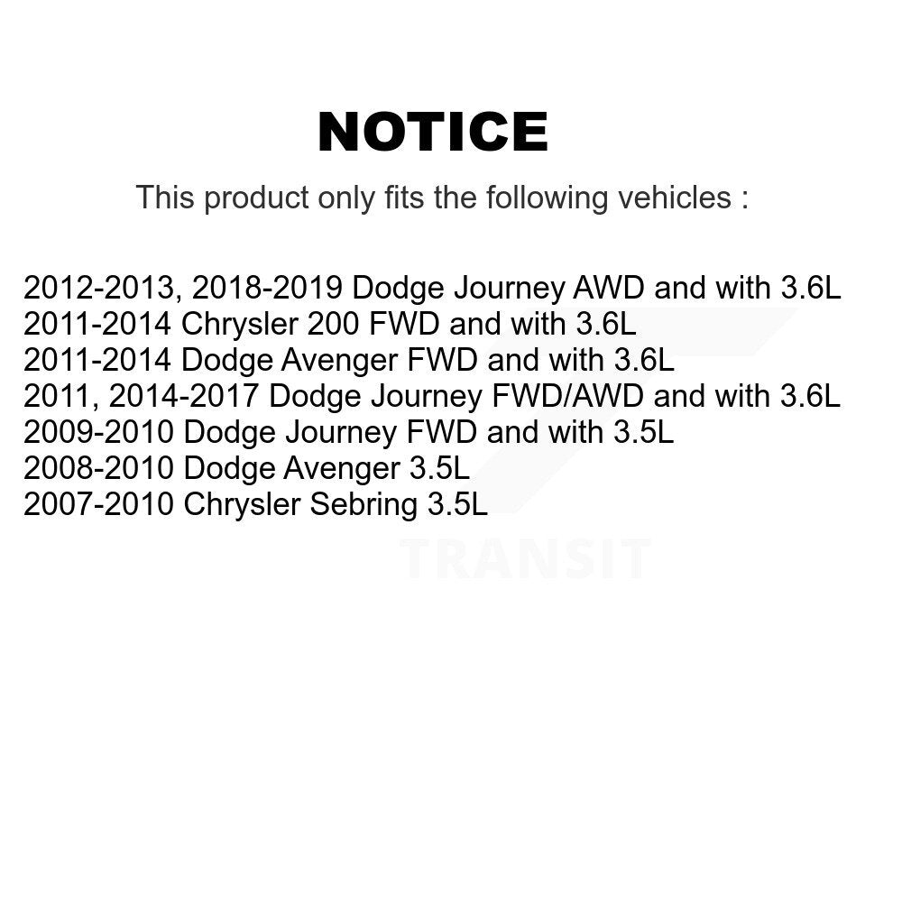 [Avant] Arbre de transmission CV pour Dodge Journey Chrysler 200 Avenger Sebring KCV-100127