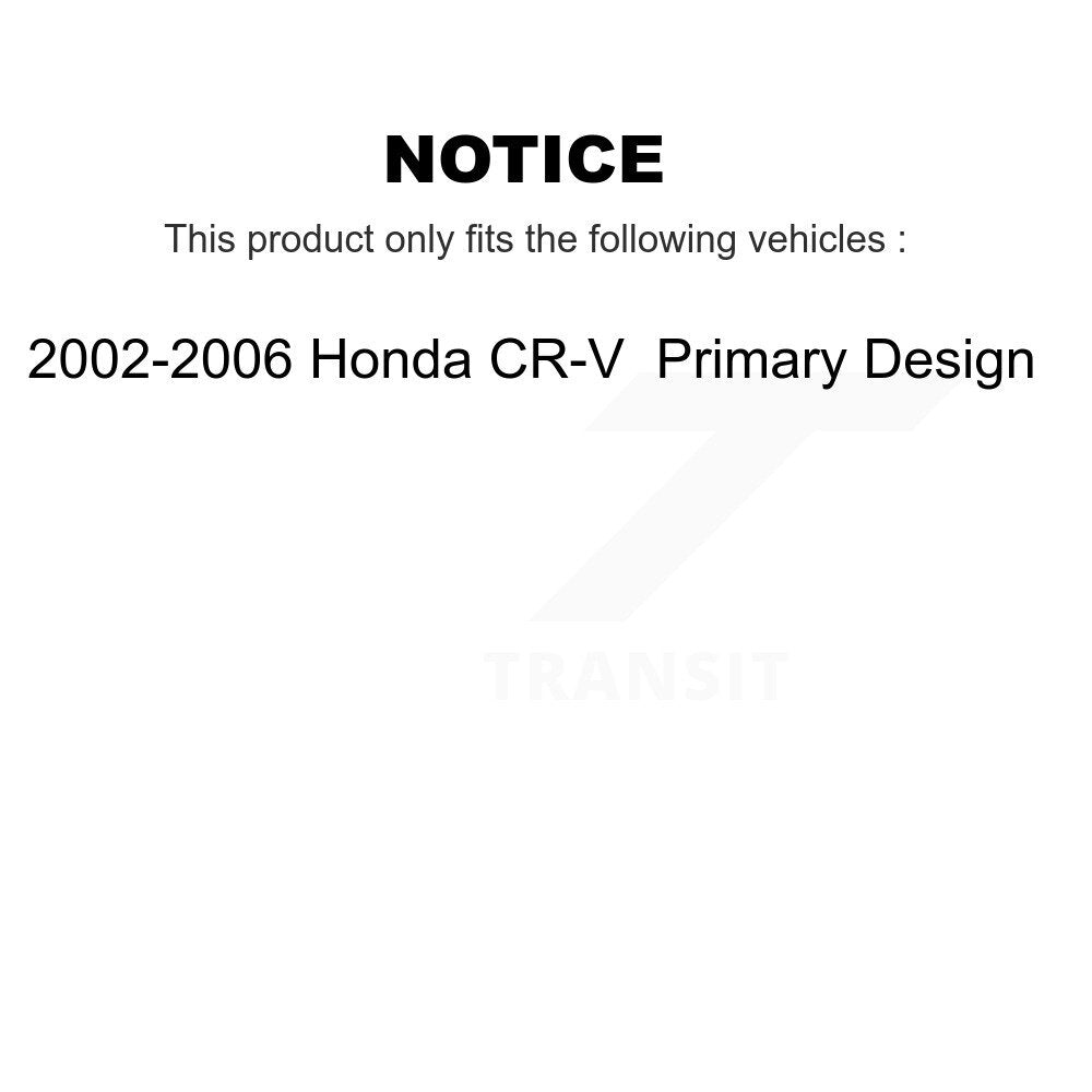 [Avant] Arbre de transmission CV pour 2002-2006 Honda CR-V Primary Design KCV-100140