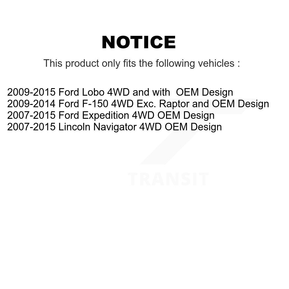 [Avant] Arbre de transmission CV pour Ford F-150 Expedition Lincoln Navigator Lobo KCV-100150
