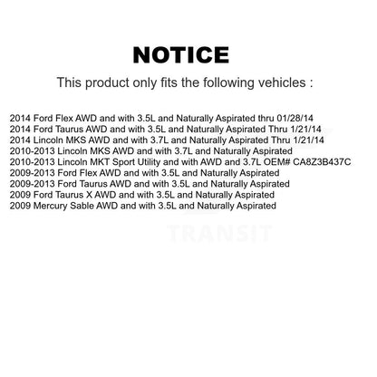 [Avant] Arbre de transmission CV pour Ford Flex Taurus Lincoln MKS MKT X Mercury Sable KCV-100215