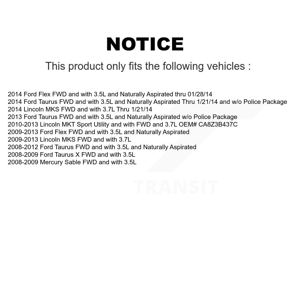 [Avant] Arbre de transmission CV pour Ford Taurus Flex Lincoln MKS X MKT Mercury Sable KCV-100216