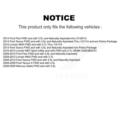 [Avant] Arbre de transmission CV pour Ford Taurus Flex Lincoln MKS X MKT Mercury Sable KCV-100216