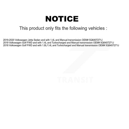 [Avant] Arbre de transmission CV pour Volkswagen Golf Jetta SportWagen Alltrack KCV-100320