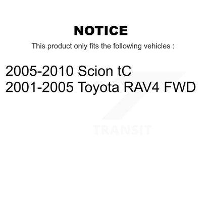 [Avant] Arbre de transmission CV pour Toyota RAV4 Scion tC KCV-100347