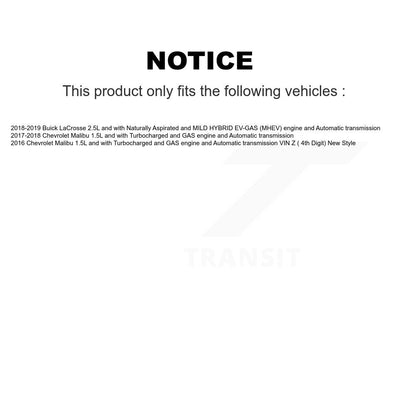 [Avant] Arbre de transmission CV pour Chevrolet Malibu Buick LaCrosse KCV-100360