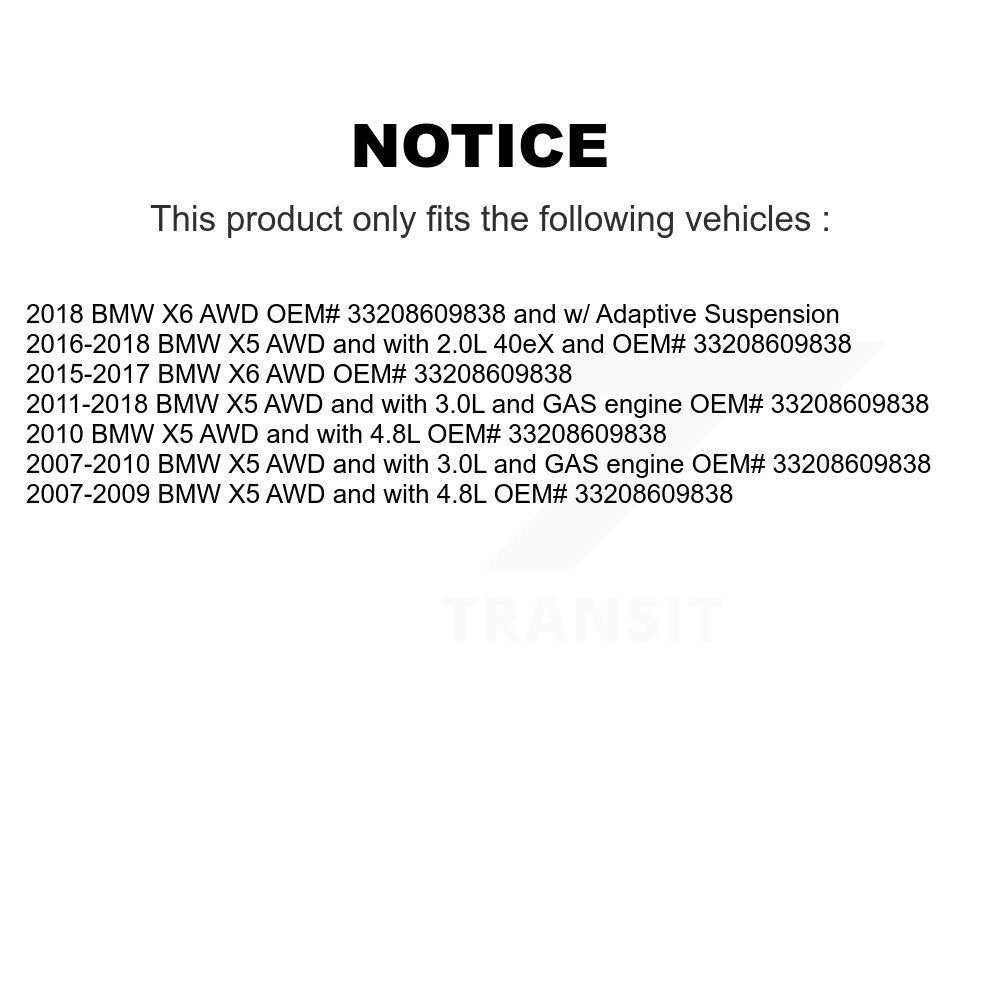 [Arrière] Arbre de transmission CV pour BMW X5 X6 KCV-100385
