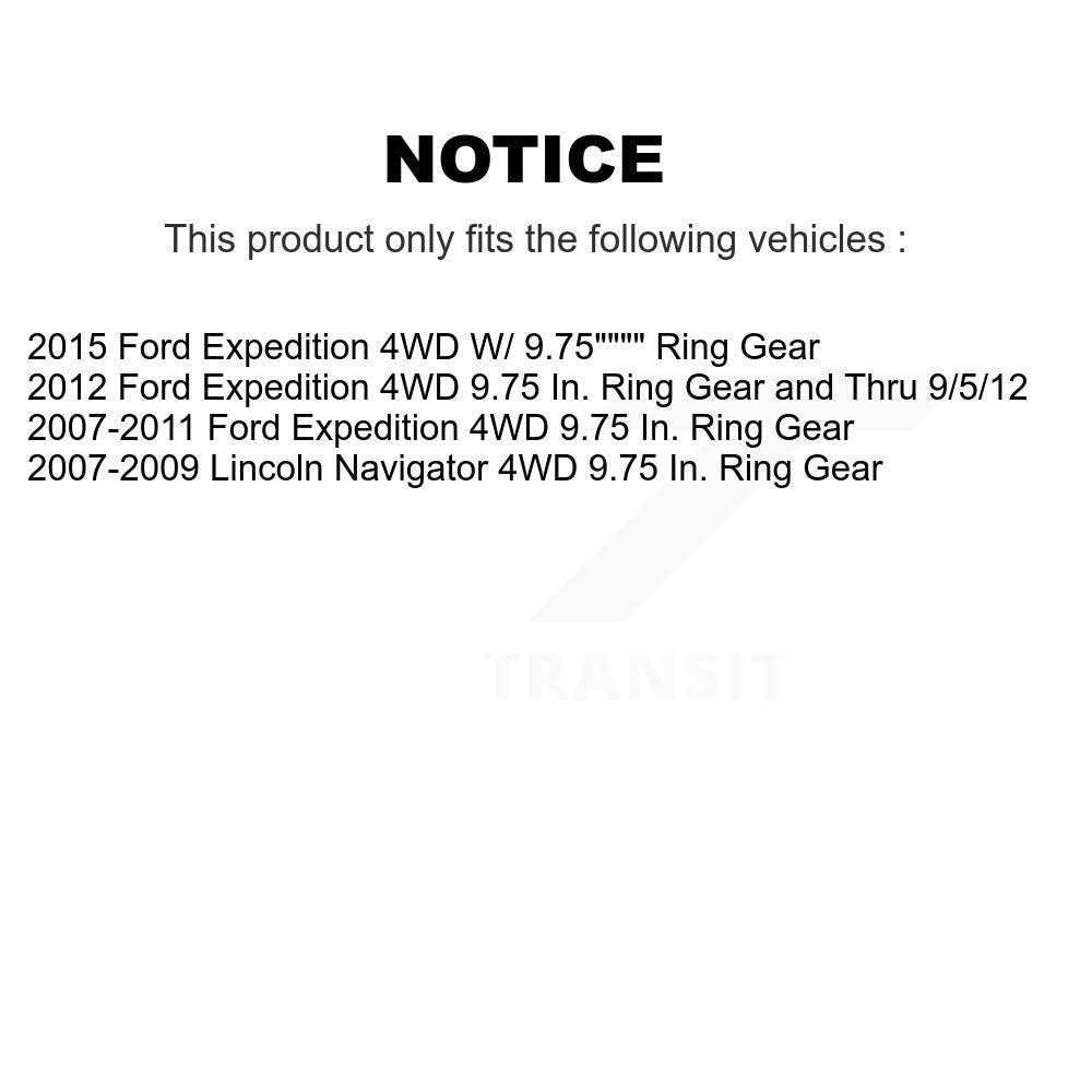 [Avant et Arrière] Arbre de transmission CV pour Ford Expedition Lincoln Navigator 4WD KCV-100430