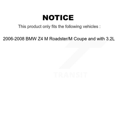 [Avant et Arrière] Plaquette de frein pour BMW Z4 M Roadster Coupe with 3.2L KCW-100007