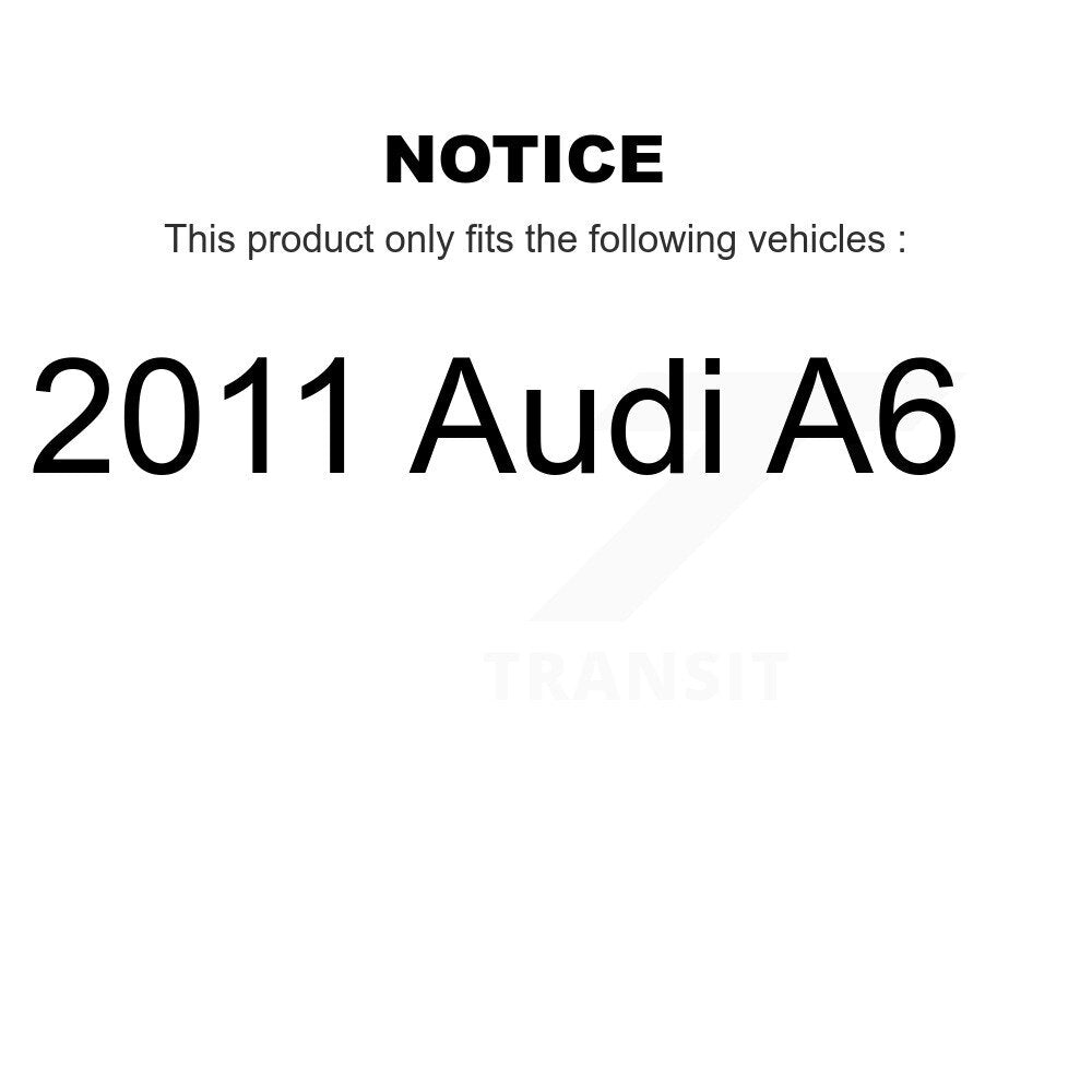 [Avant et Arrière] Plaquette de frein pour 2011 Audi A6 KCW-100054