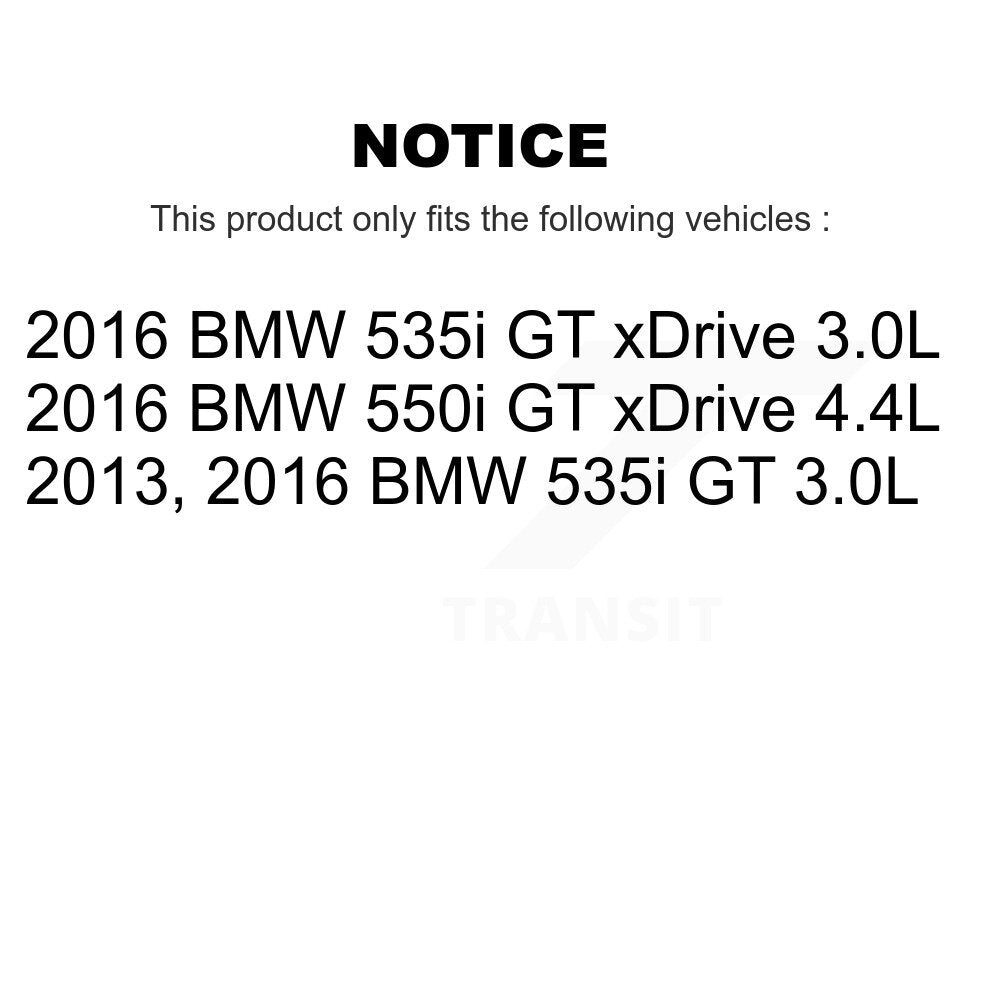 [Avant et Arrière] Plaquette de frein pour BMW 535i GT xDrive 550i KCW-100102