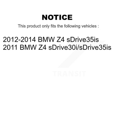 [Avant et Arrière] Plaquette de frein pour BMW Z4 KCW-100154