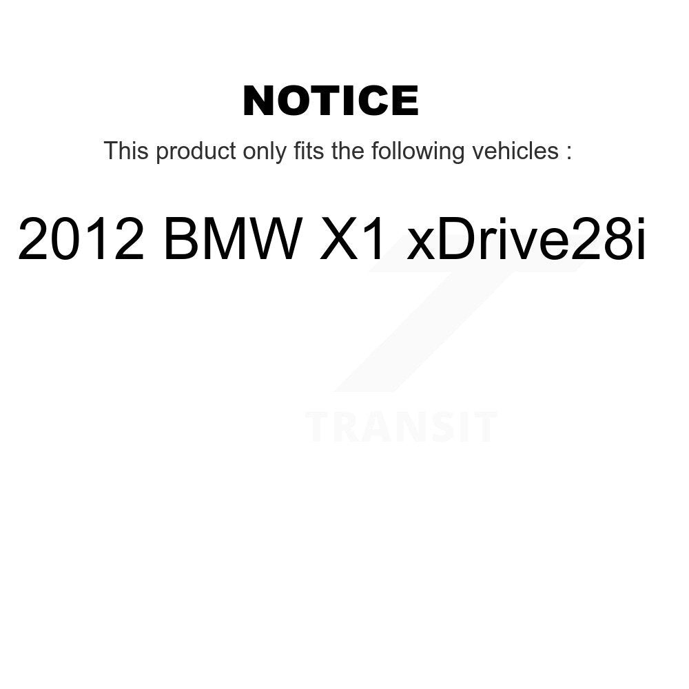 [Avant et Arrière] Plaquette de frein pour 2012 BMW X1 xDrive28i KCW-100211