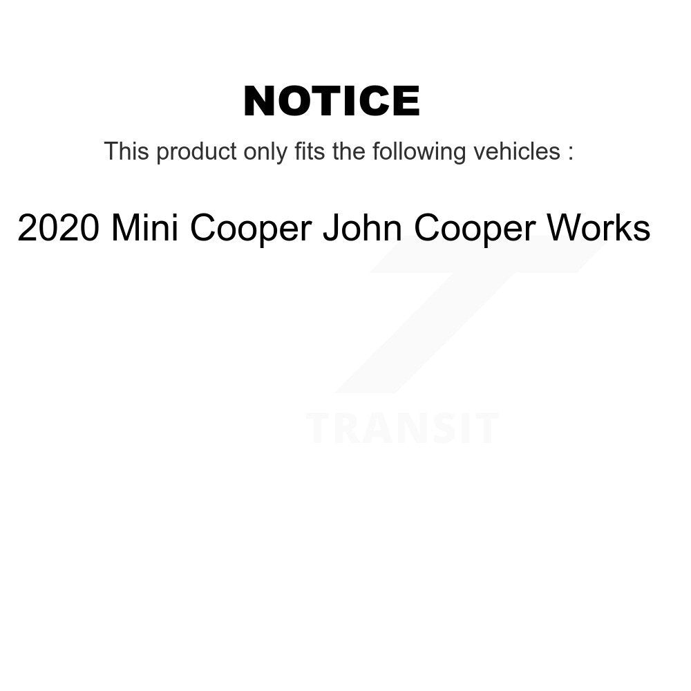 [Avant et Arrière] Plaquette de frein pour 2020 Mini Cooper John Works KCW-100220