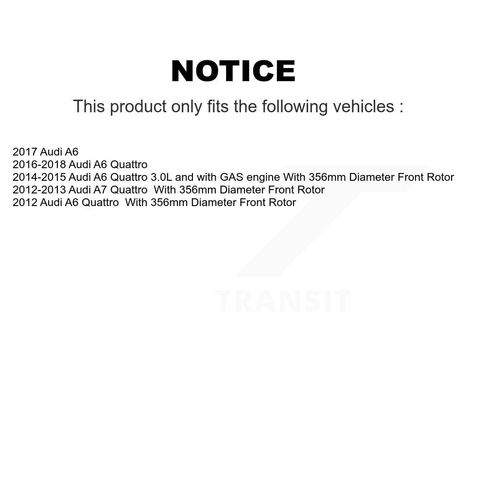 [Avant et Arrière] Plaquette de frein pour Audi A6 Quattro A7 KCW-100239