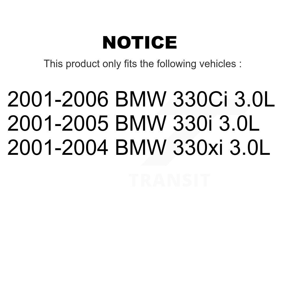 [Avant et Arrière] Plaquette de frein pour BMW 330Ci 330i 330xi 3.0L KCW-100337