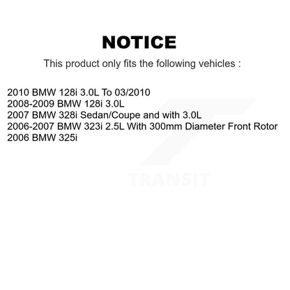 [Avant et Arrière] Plaquette de frein pour BMW 128i 328i 323i 325i KCW-100374