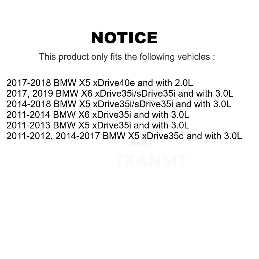 [Avant et Arrière] Plaquette de frein pour BMW X5 X6 KCW-100401