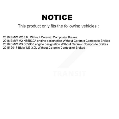 [Avant et Arrière] Plaquette de frein pour BMW M3 M2 KCW-100420
