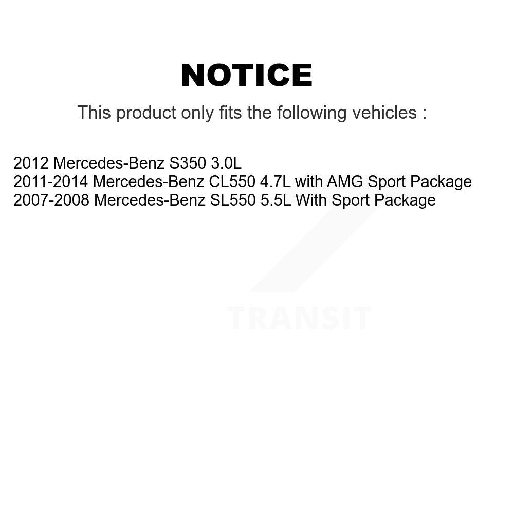 [Avant] Plaquette de frein pour Mercedes-Benz SL550 S350 CL550 KCW-100503