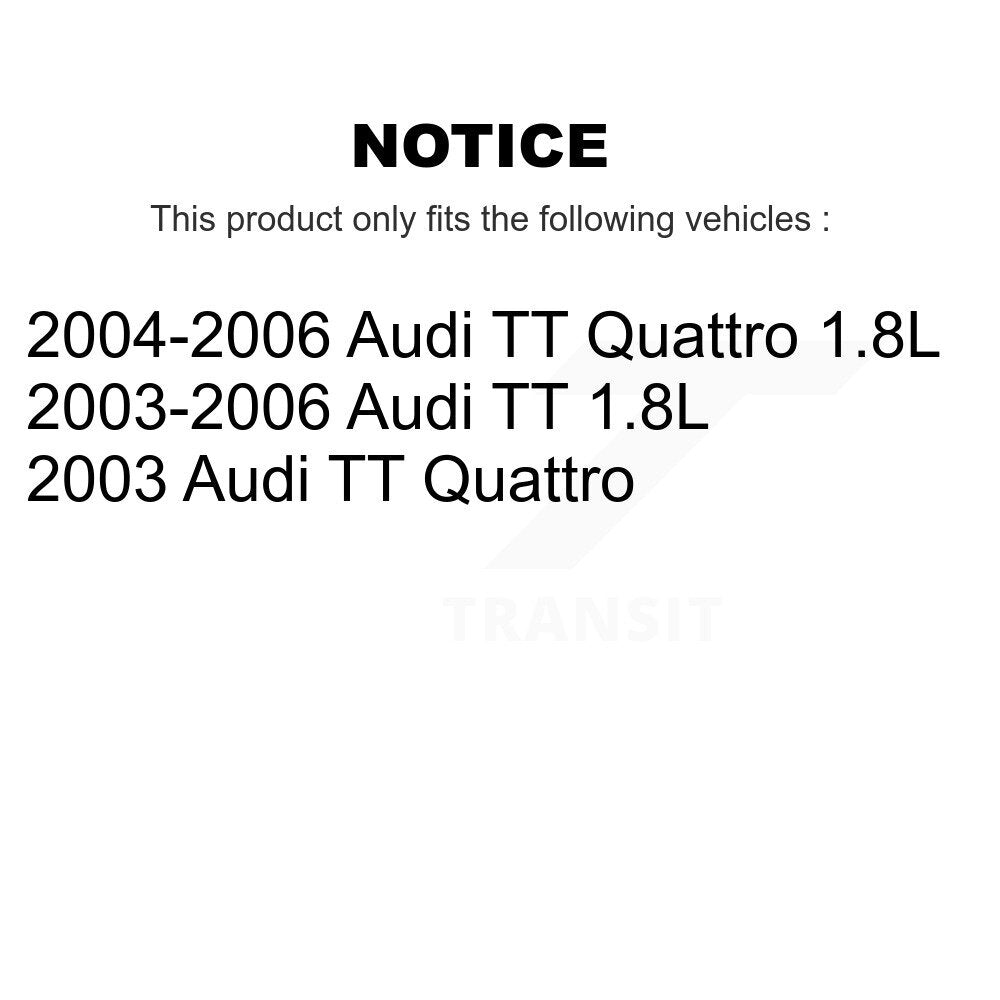 [Avant] Plaquette de frein pour Audi TT Quattro KCW-100512