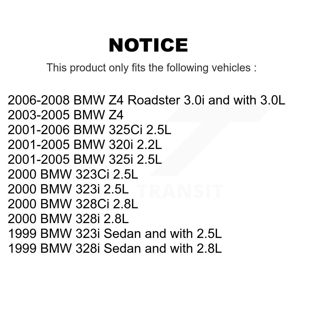 [Avant] Plaquette de frein pour BMW Z4 325i 325Ci 320i 323i 328i 323Ci 328Ci KCW-100514
