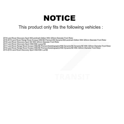 [Avant] Plaquette de frein pour Land Rover Discovery Sport Range Evoque KCW-100528