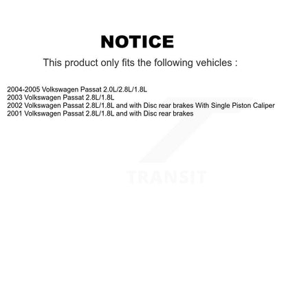 [Avant] Plaquette de frein pour Volkswagen Passat KCW-100580