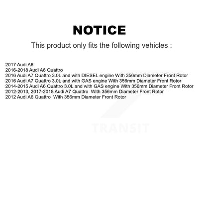 [Avant] Plaquette de frein pour Audi A6 Quattro A7 A8 KCW-100608