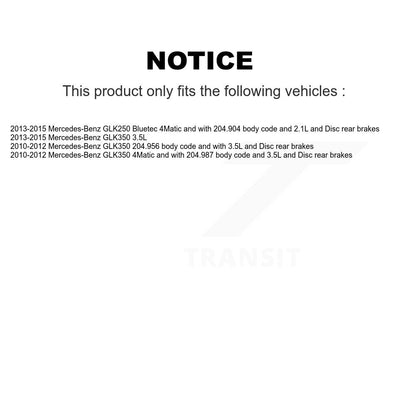 [Avant] Plaquette de frein pour Mercedes-Benz GLK350 GLK250 KCW-100648