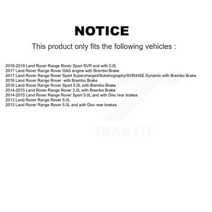 [Avant] Plaquette de frein pour Land Rover Range Sport KCW-100653