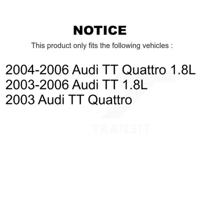 [Avant] Plaquette de frein pour Audi TT Quattro KCW-100669