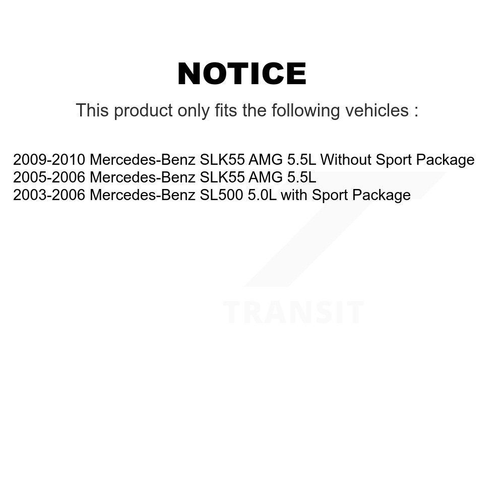 [Avant] Plaquette de frein pour Mercedes-Benz SL500 SLK55 AMG KCW-100675