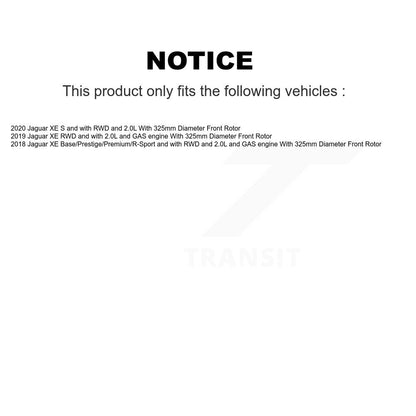 [Avant] Plaquette de frein pour Jaguar XE KCW-100691