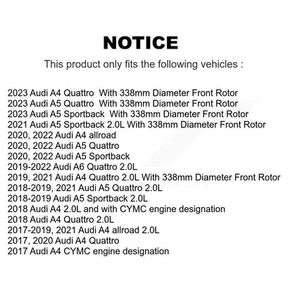 [Avant] Plaquette de frein pour Audi A4 Quattro A5 Sportback allroad A6 KCW-100697