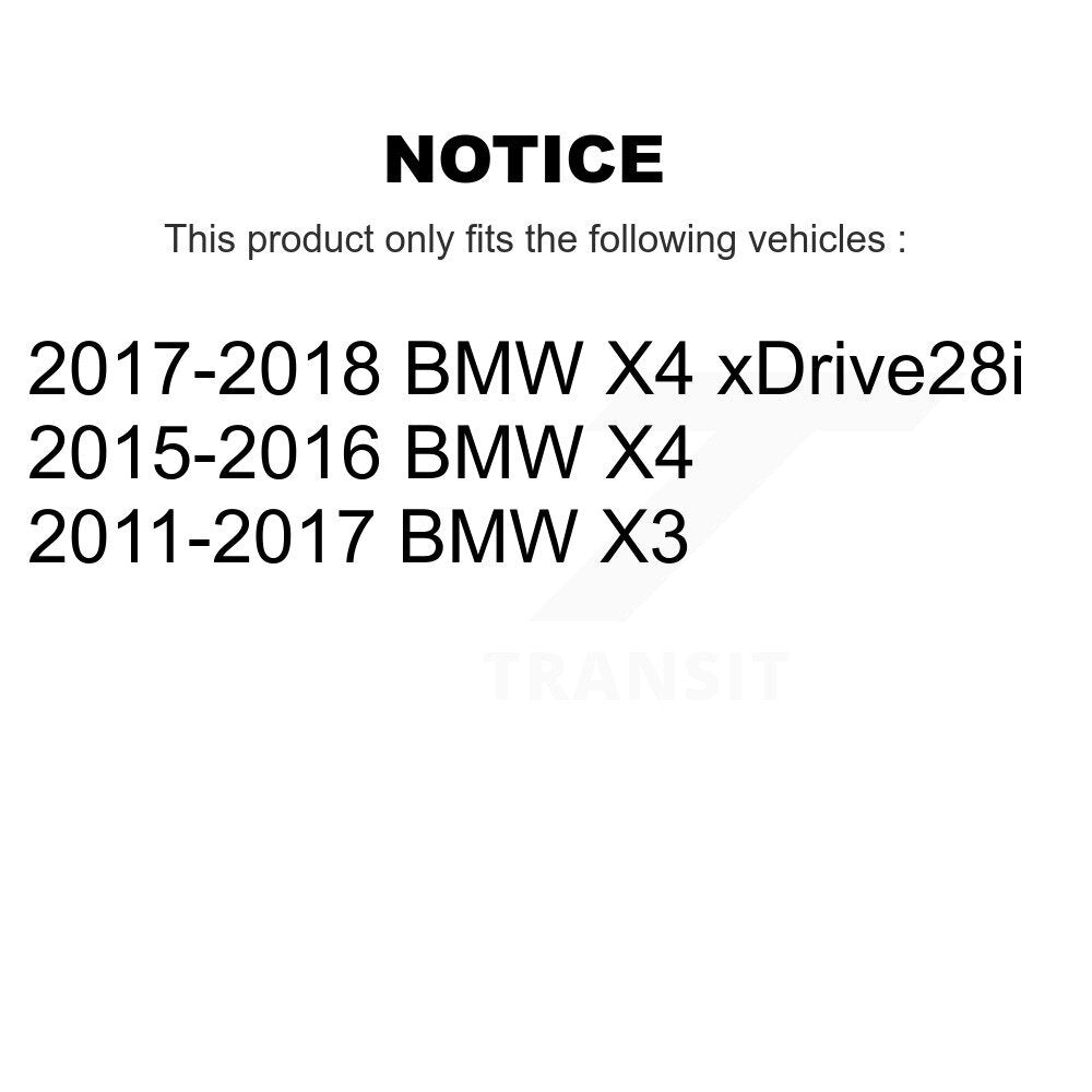 [Avant] Plaquette de frein pour BMW X3 X4 KCW-100716