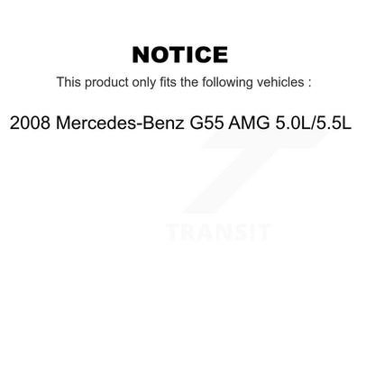[Avant] Plaquette de frein pour 2008 Mercedes-Benz G55 AMG 5.0L 5.5L KCW-100736