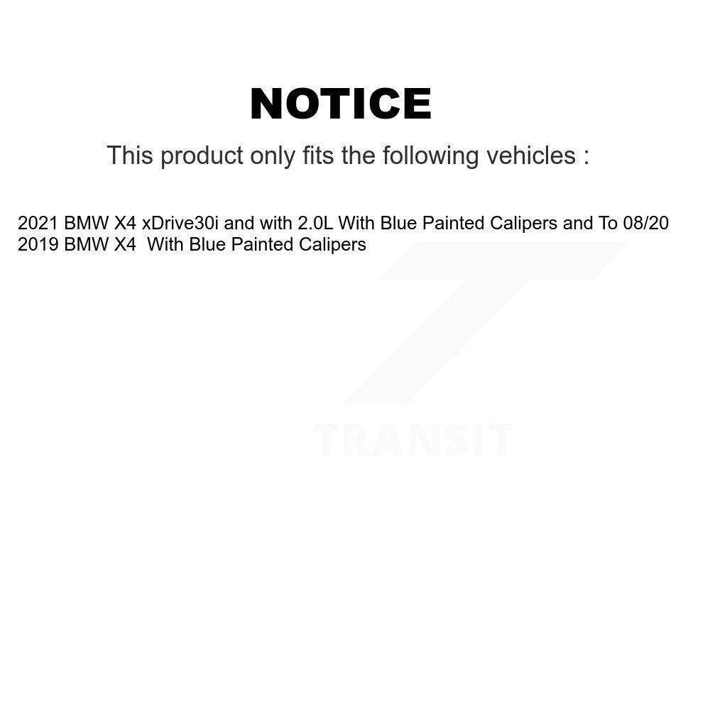 [Arrière] Plaquette de frein pour BMW X4 KCW-100790