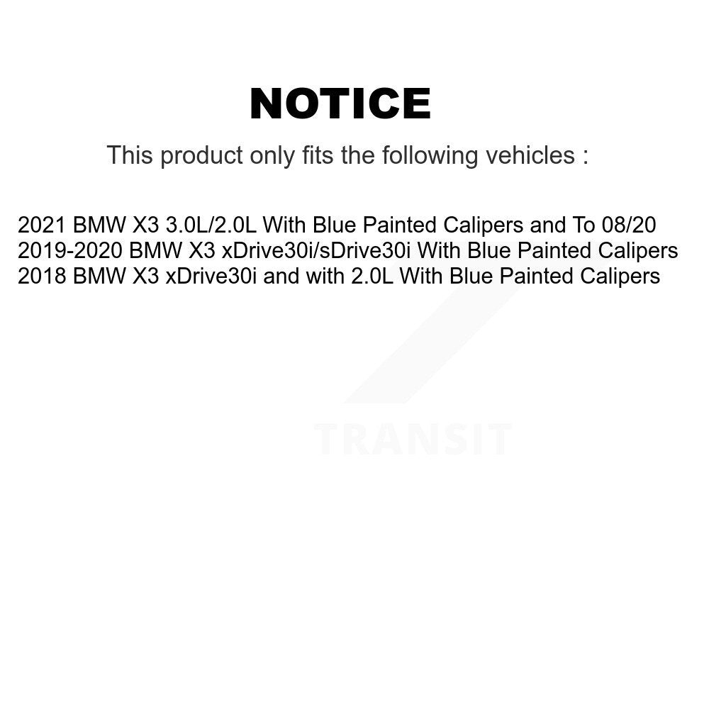 [Arrière] Plaquette de frein pour BMW X3 KCW-100803