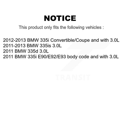 [Arrière] Plaquette de frein pour BMW 335i 335is 335d KCW-100808