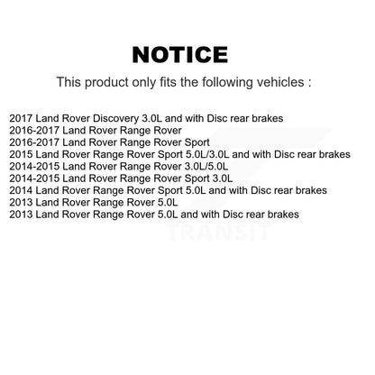 [Arrière] Plaquette de frein pour Land Rover Range Sport Discovery KCW-100826