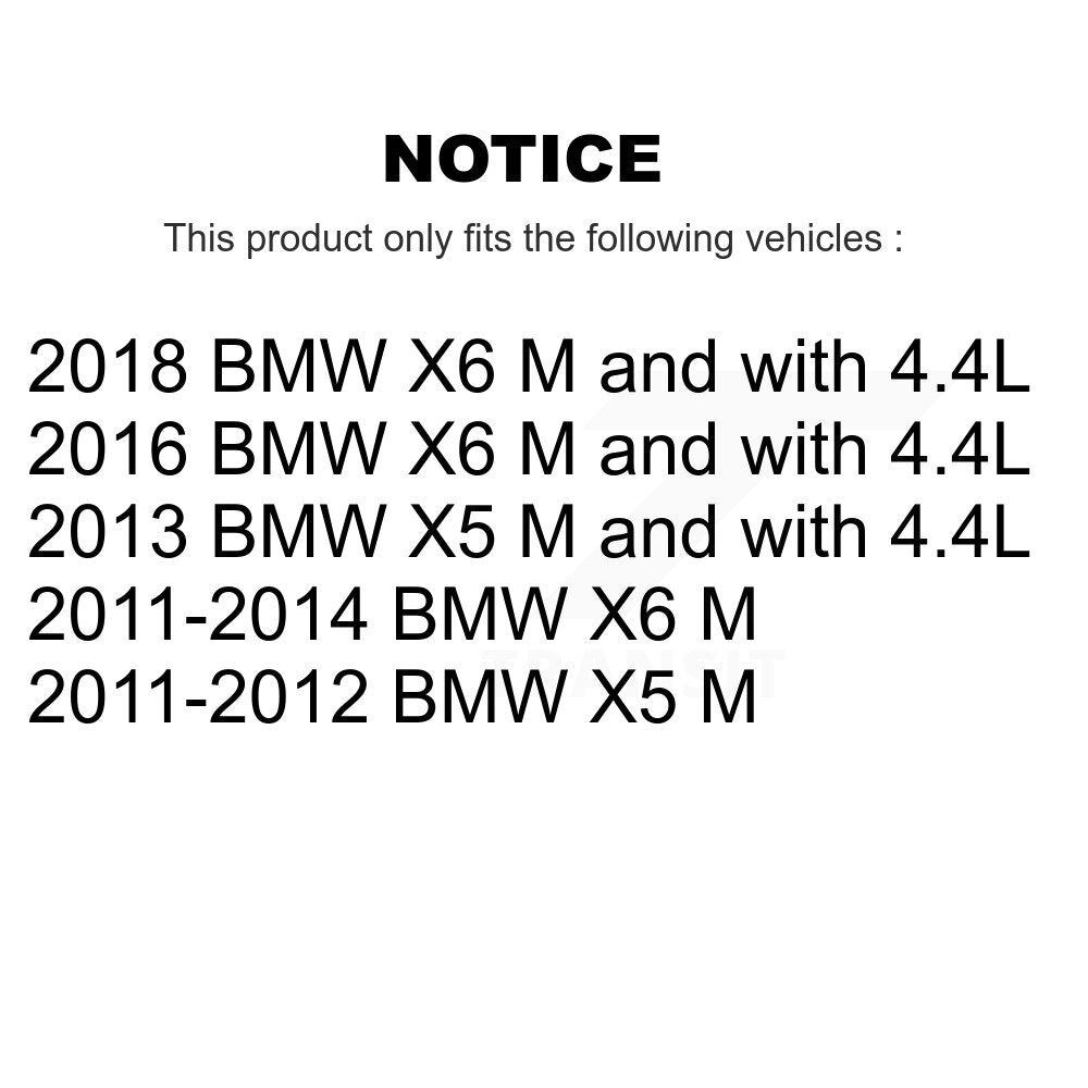 [Arrière] Plaquette de frein pour BMW X5 X6 KCW-100838