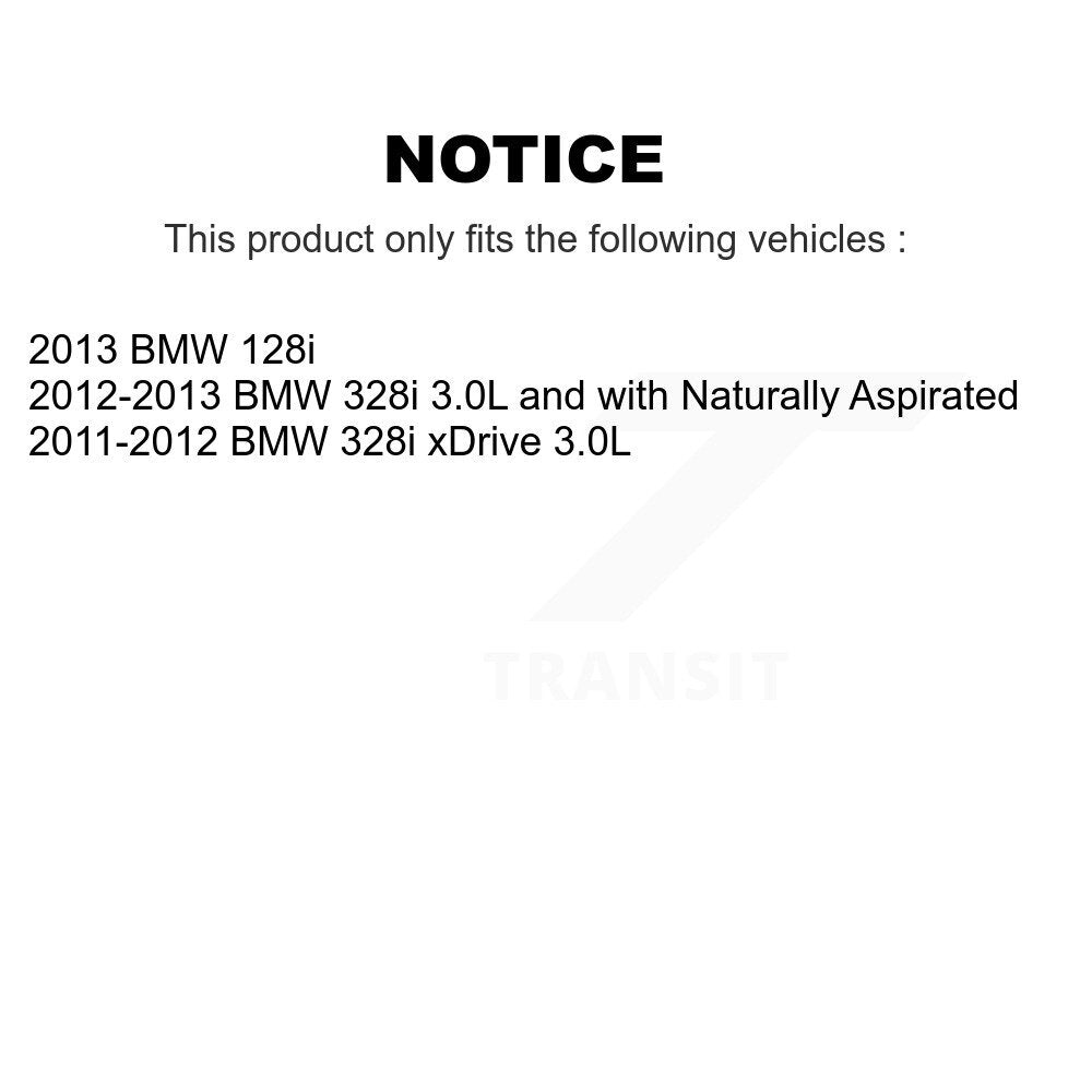 [Arrière] Plaquette de frein pour BMW 328i xDrive 128i KCW-100862