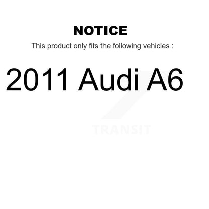 [Arrière] Plaquette de frein pour 2011 Audi A6 KCW-100899
